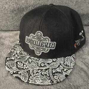 Rare Grassroots California Hat Limited Edition Colt .45 Black Fitted 8